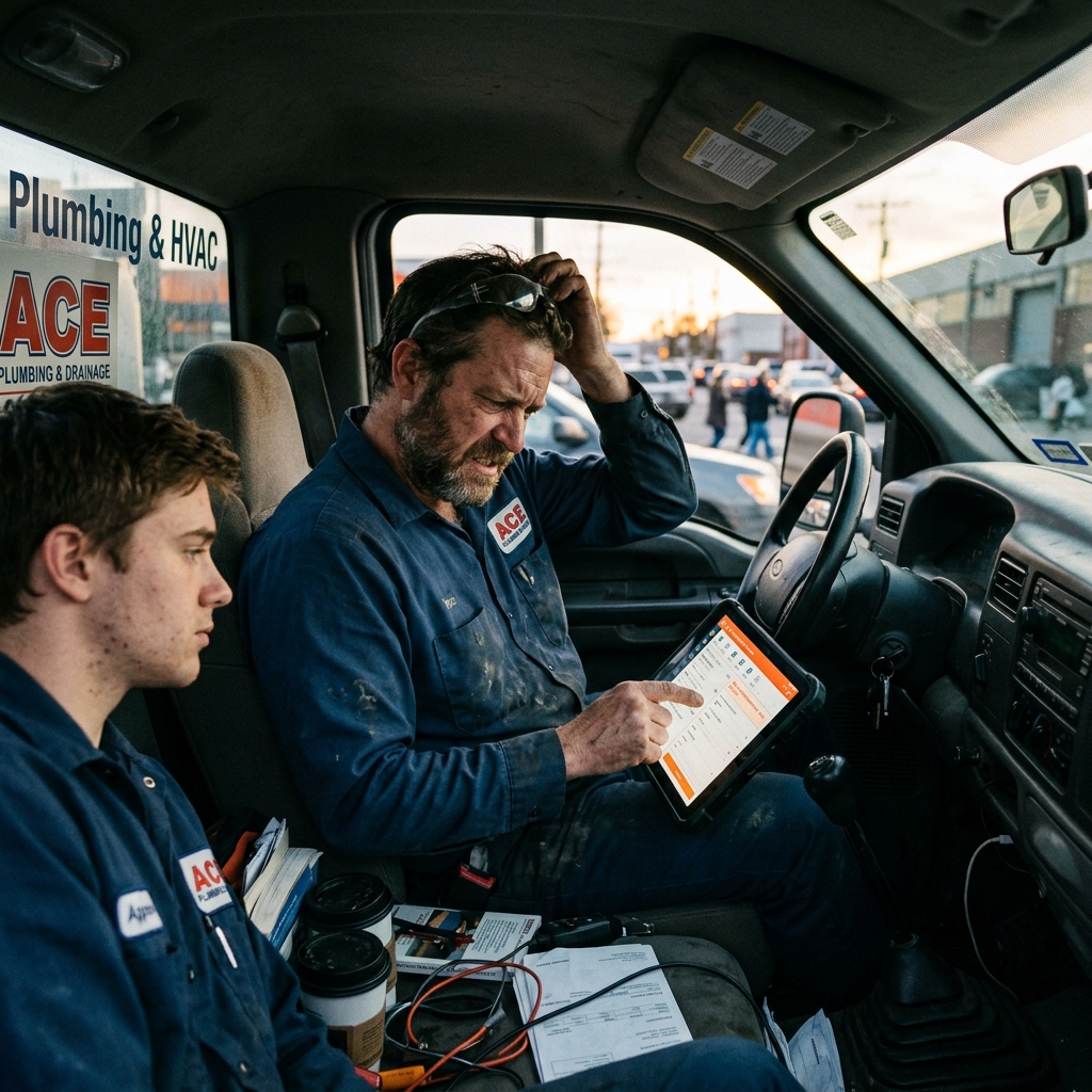 Frustrated local contractor struggling with generic iPad software