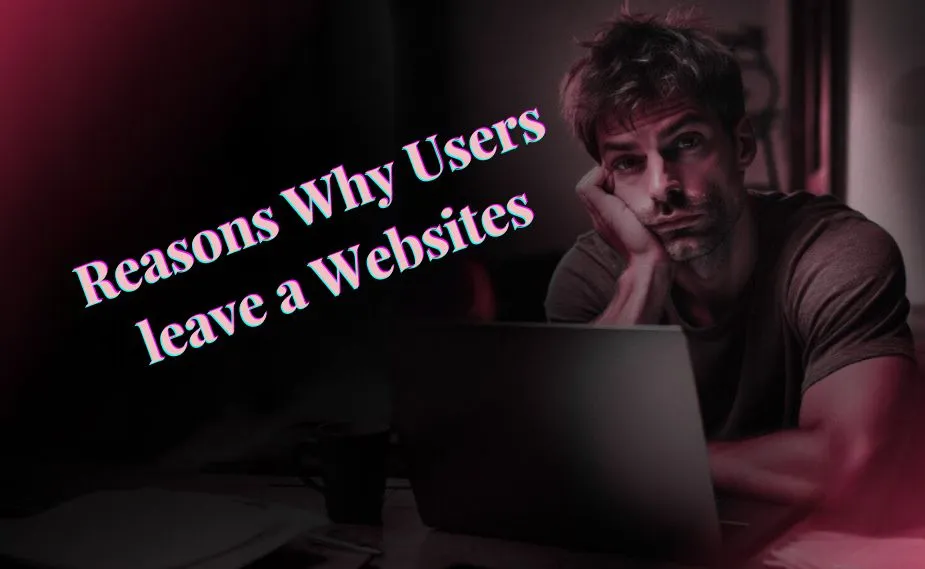 Reasons Why Users leave a Websites
